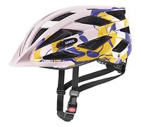 uvex Air Wing Casco de Bicicleta, Unisex-Adult, Powder-Liquids, 52-57 cm