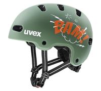 Uvex Bam Moss Green - Papaya Matt (S4148230200) Casco infantil 51 - 55 cm