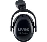 Uvex Cápsula auditivarsprotección Pheos K1P 2600216 Negro, Gris Snr 28 Db