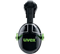Uvex Carcasa de la cápsularsprotección K1H 2600201 Negro, Verde Snr 27 Db (25021)-L