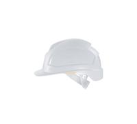 Uvex Casco de Seguridad Pheos E - Casco de Trabajo sin ventilación para Electricista - Blanco Blanco