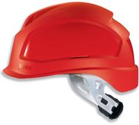 Uvex Casco de seguridad Pheos E-S-Wr 9770331 Rojo Sin ventilaciones (97703)
