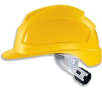 Uvex Casco de seguridad Pheos E-Wr 9770130 Amarillo Sin ventilación (97703)
