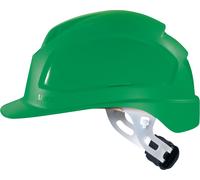 Uvex Casco de seguridad Pheos E-Wr 9770430 Verde Sin ventilaciones (97703)