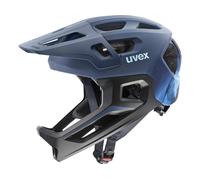 uvex casco integral react jr. azul