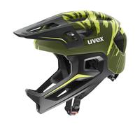 uvex casco integral react jr. verde