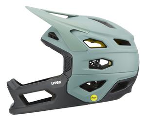 uvex Casco integral revolt MIPS verde