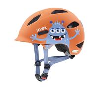uvex OYO Style - Casco Ligero Infantil - protección Lateral integrada - Ajuste de Talla individualizado - Monster Papaya Matt - 45-50 cm