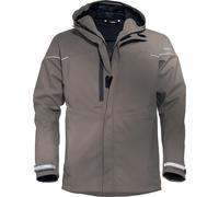 Uvex Chaqueta impermeable Perfexxion Marrón, guijarro (17286) M