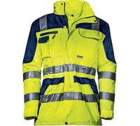 Uvex Chaqueta impermeable Protection Flash amarillo, amarillo advertencia (98614) S