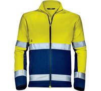 Uvex Chaqueta polar Construction Amarillo, amarillo advertencia (88308) XL