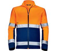 Uvex Chaqueta polar Construction Naranja, Guerranorange (88309) M