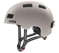 uvex City 4 - Casco de Bicicleta Ligero para Adultos - Ajuste de Talla individualizado - Forro Interior Lavable - Warm Grey Matt - 58-61 cm