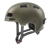 uvex City 4 Casco de Bicicleta, Unisex-Adult, Green Smoke Matt, 58-61 cm