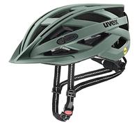 uvex City i-Vo MIPS, Casco City Ligero Unisex, Sistema MIPS, Incluye luz LED, Moss Green Matt, 56-60 cm