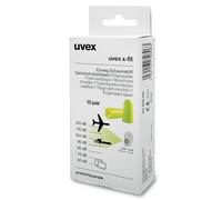 Uvex Einweg-Gehörschutzstöpsel x-fit SNR 37 dB, 15 Paar
