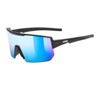 Uvex excelle - Gafas de deporte para adultos - fuerte protección UV - de espejo - black matt/mir. blue - one size