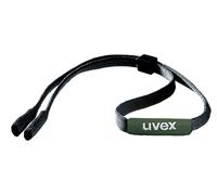 Uvex eyewear correa para gafas - ajustable y antideslizante - Gafas deportivas y de sol, color negro y verde
