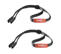Uvex Eyewear Strap - Correa para gafas (2 unidades), color negro, Negro , Talla única