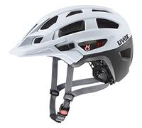uvex Finale 2.0, Casco MTB Seguro Unisex, Ajuste de Talla individualizado, luz LED Opcional, Cloud-Dark Silver Matt, 52-57 cm, 2024