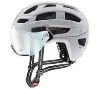 uvex Finale Visor V Casco de Bicicleta, Adultos Unisex, Papyrus Matt, 56-61 cm, 2025