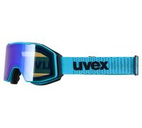 Uvex flash FM Gafas de cross Azul mate Azul espejado unisex, onesize