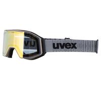 Uvex flash FM Gafas de cross Gris mate dorado espejado unisex, onesize