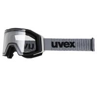 Uvex Flash Gafas de cross negro mate gris tran. unisex, onesize