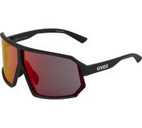 uvex Gafas deportivas sportstyle 237 negro mirror red