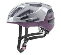 Uvex gravel x, talla S/M (52-57 cm), rhino - ciruela casco de bicicleta MTB c...