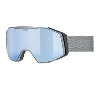 uvex gravity FM Gafas de esquí, Adultos unisex, rhino matt/ice-orange, one size