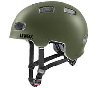 Uvex Helmet 4 CC - Casco de Bicicleta Ligero para niños - Ajuste Individual - Acolchado Interior Lavable - Forest Matt - 51-55 cm