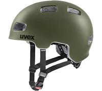 Uvex Helmet 4 CC - Casco de Bicicleta Ligero para niños - Ajuste Individual - Acolchado Interior Lavable - Forest Matt - 55-58 cm