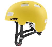 uvex hlmt 4 CC, Casco Infantil Ligero, Ajuste de Talla individualizado, ventilación optimizada, sunbee Matt, 55-58 cm