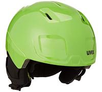 uvex heyya, Casco de esquí Infantil Ligero, Ajuste de Talla individualizado, ventilación optimizada, Apple Green, 46-50 cm