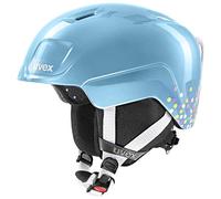 uvex heyya, Casco de esquí Infantil Ligero, Ajuste de Talla individualizado, ventilación optimizada, Blue Confetti, 46-50 cm