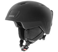 uvex heyya pro, casco de esquí infantil ligero, ajuste de talla individualizado, ventilación optimizada, black matt, 51-55 cm