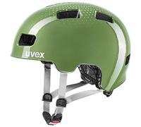 uvex hlmt 4, Casco Infantil Ligero, Ajuste de Talla individualizado, ventilación optimizada, Moss-Green, 55-58 cm, 2024