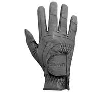 uvex i-performance 2, guante de equitación flexible unisex, resistente al desgaste, ventilación óptima, black, 9.5