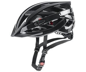 Uvex i-Vo 3D - Casco polivalente Ligero para Mujeres y Hombres - Ajuste Individual - Ampliable con luz led - Black - 52-57 cm