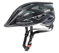 Uvex i-Vo CC - Casco polivalente Ligero para Mujeres y Hombres - Ajuste Individual - Ampliable con luz LED - Black Matt - 52-57 cm