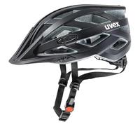 Uvex i-Vo CC - Casco polivalente Ligero para Mujeres y Hombres - Ajuste Individual - Ampliable con luz LED - Black Matt - 52-57 cm