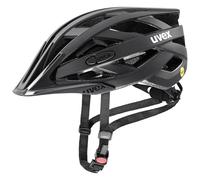 Uvex i-Vo CC MIPS - Casco polivalente Ligero para Mujeres y Hombres - Sistema MIPS - Ampliable con luz LED - All Black Matt - 56-60 cm