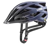 Uvex i-Vo CC MIPS - Casco polivalente Ligero para Mujeres y Hombres - Sistema MIPS - Ampliable con luz LED - Midnight-Silver Matt - 56-60 cm