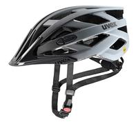 Uvex i-Vo CC MIPS - Casco polivalente Ligero para Mujeres y Hombres - Sistema MIPS - Ampliable con luz LED - Black-Cloud Matt - 52-57 cm