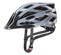 Uvex i-Vo CC MIPS - Casco polivalente Ligero para Mujeres y Hombres - Sistema MIPS - Ampliable con luz LED - Dove Matt - 52-57 cm