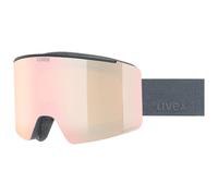 Uvex - Máscaras de esquí - Ignite FM Black Mirror Pink (S2) - Negro Negro one size