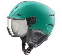 Uvex Instinct Visor, casco de esquí con visor, turquesa 59-61cm Proton Matt