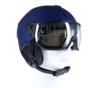 uvex instinct visor Casco de esquí, Adultos unisex, navy matt, 56-58 cm
