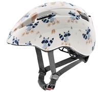uvex Kid 2 CC - Casco de Bicicleta Ligero para niños - Ajuste de Talla individualizado - luz LED Opcional - Raccoon Matt - 46-52 cm